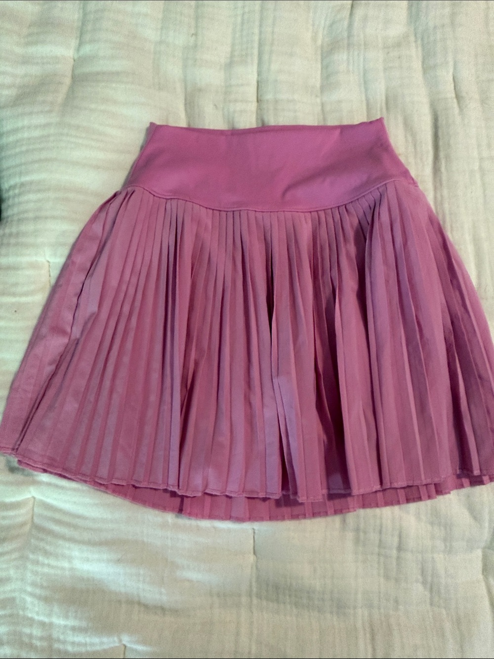 Gilly Hicks Mauve Pleated Circle Skirt
